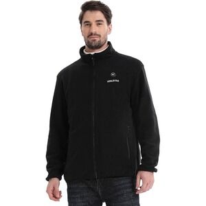 Venustas Fleece Heated Jacket Black XL New With Tags